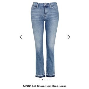 Topshop flare jeans